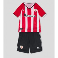 Athletic Bilbao Domaci Dres za djecu 2023-24 Kratak Rukav (+ Kratke hlače)